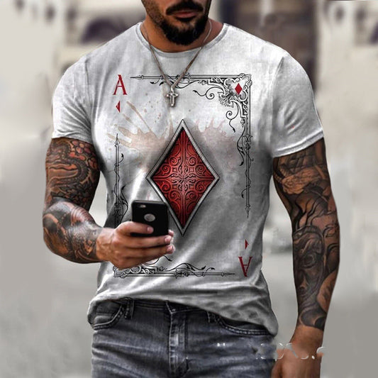 Brilliant Men's "Playing Card" T-Shirt