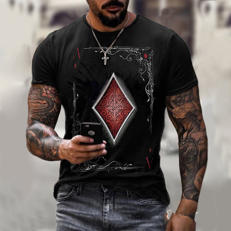 Brilliant Men's "Playing Card" T-Shirt