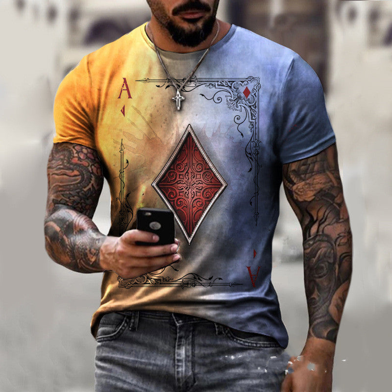 Brilliant Men's "Playing Card" T-Shirt