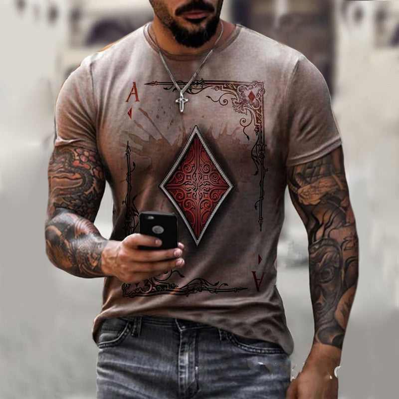 Brilliant Men's "Playing Card" T-Shirt