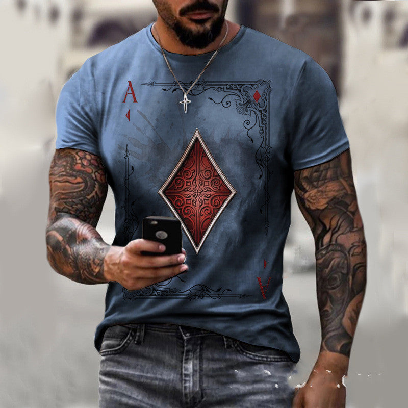 Brilliant Men's "Playing Card" T-Shirt