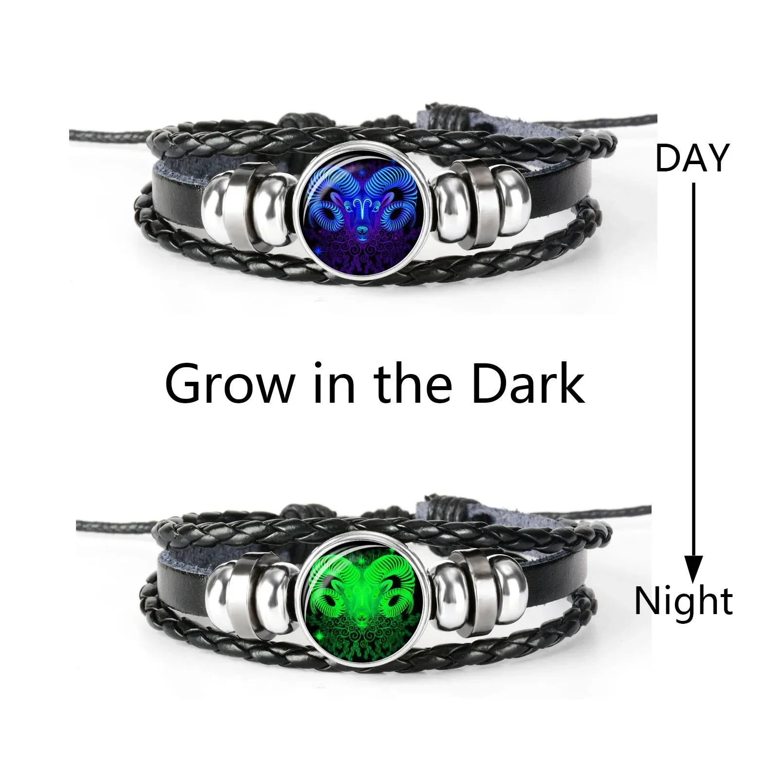 Stunning 12 Constellations Luminous Bracelet - Daily Fashion Fusion