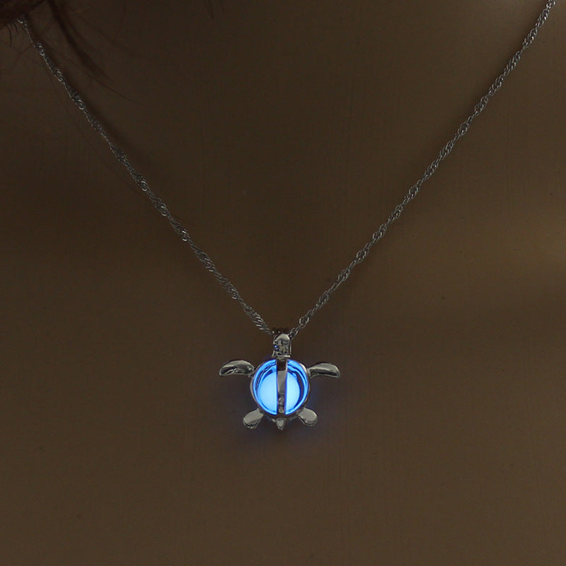 Luminous Moon Glowing Healing Stone Necklace